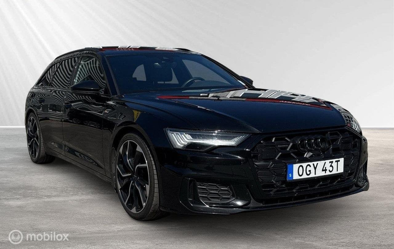 Audi A6 Avant 55 TFSI e quattro S Line Comp, pano, B&O, trek, Auto's, Audi, Automaat, Automatische klimaatregeling, Gebruikt, 4 cilinders