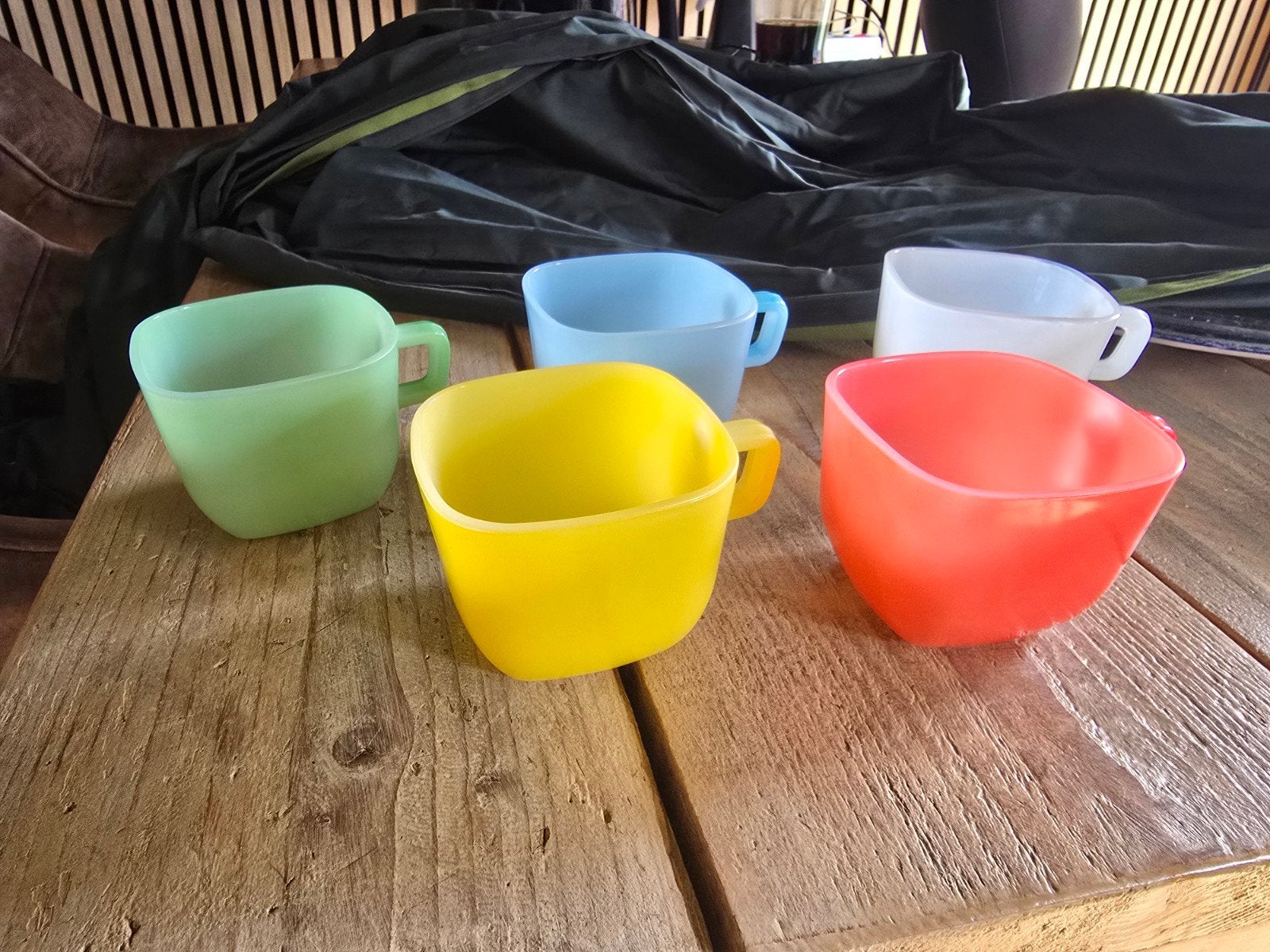 Arcopal opale soepkommen in diverse kleuren, Ophalen