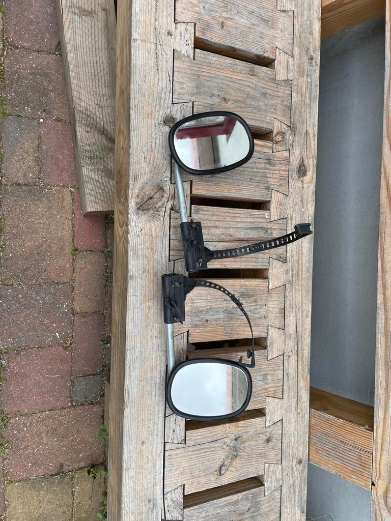 Caravan spiegels, Ophalen