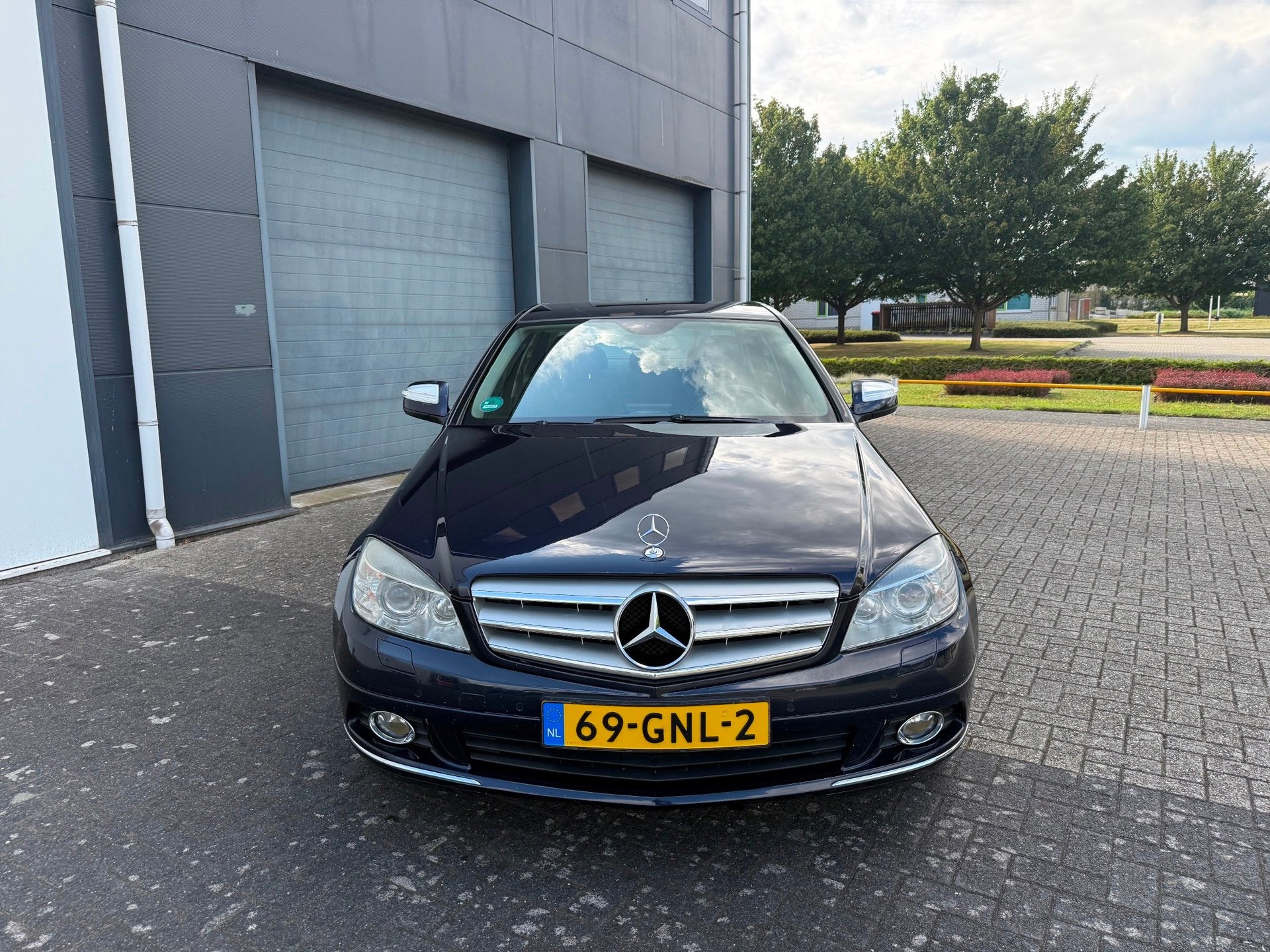Mercedes-Benz C-klasse 280 Elegance 4-Matic 2008, Auto's, Mercedes-Benz, Automaat, Stof, Zwart, 1535 kg