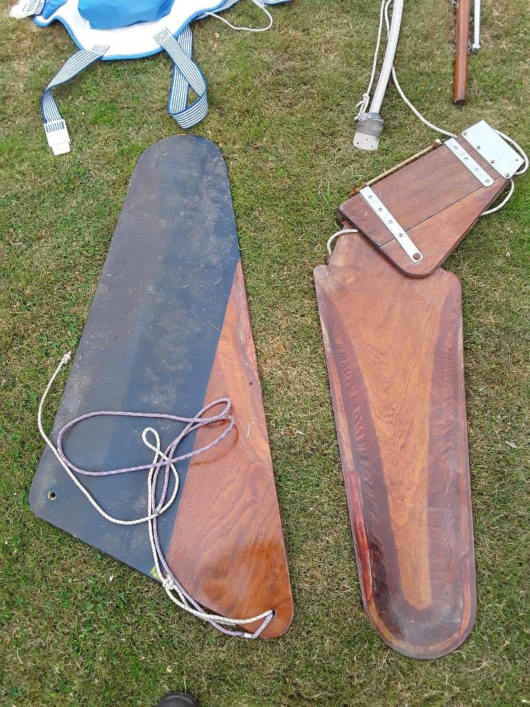 Onderdelen Schakel zeilboot o.a. mast, Ophalen, Gebruikt, Tuigage en Masten, Zeilboot