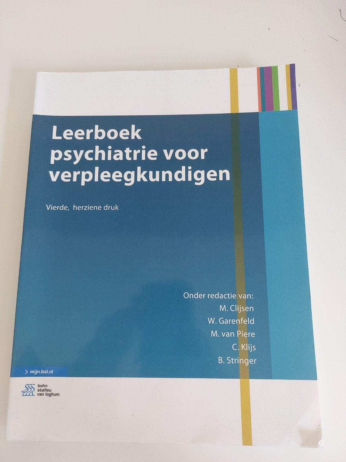 Leerboek psychiatrie voor verpleegkundigen - 4e druk, Zo goed als nieuw, M. Clijsen, W. Garenfeld, M. van Piere, C. Klijs, B. Stringer