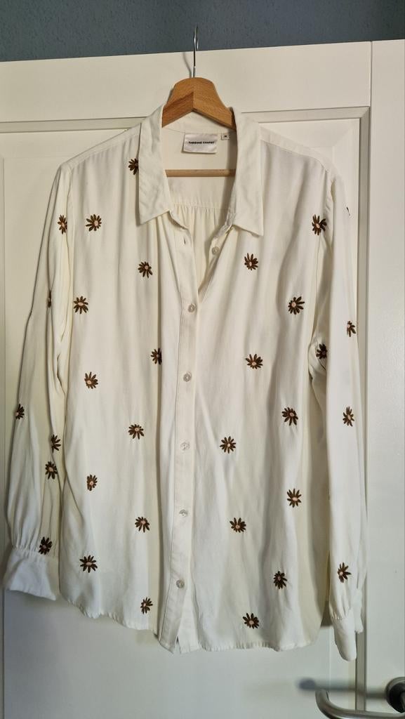Fabienne Chapot blouse maat 42, Ophalen of Verzenden, Zo goed als nieuw, Maat 42/44 (L), Wit