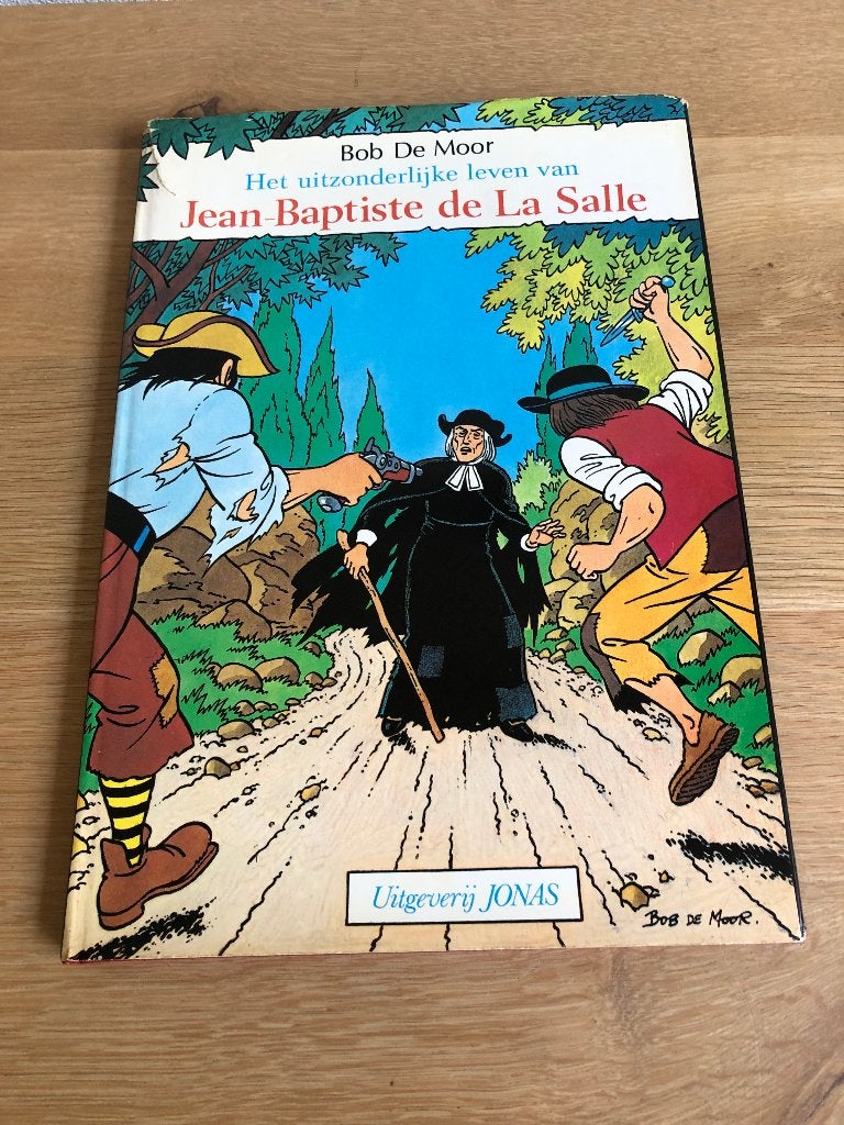 Bob de Moor Jean-Baptiste de La Salle HC 1e druk 1979, Eén stripboek, Bob de Moor, Ophalen of Verzenden, Zo goed als nieuw