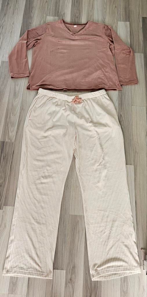 Velours huispak Hema maat 48, Kleding | Dames, Huispakken, Maat 46/48 (XL) of groter, Ophalen of Verzenden, Zo goed als nieuw