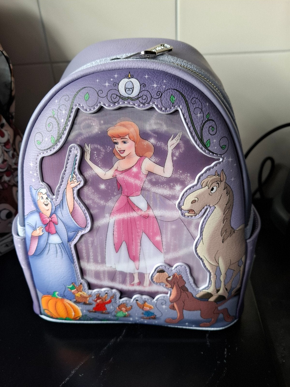 nieuwe Disney loungefly tas assepoester cinderella, Ophalen, Assepoester of Belle, Nieuw, Kleding of Textiel