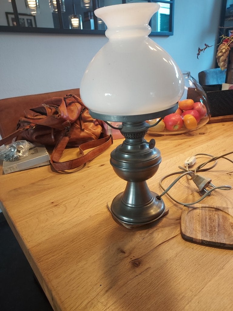tinnen lamp, Antiek en Kunst, Ophalen