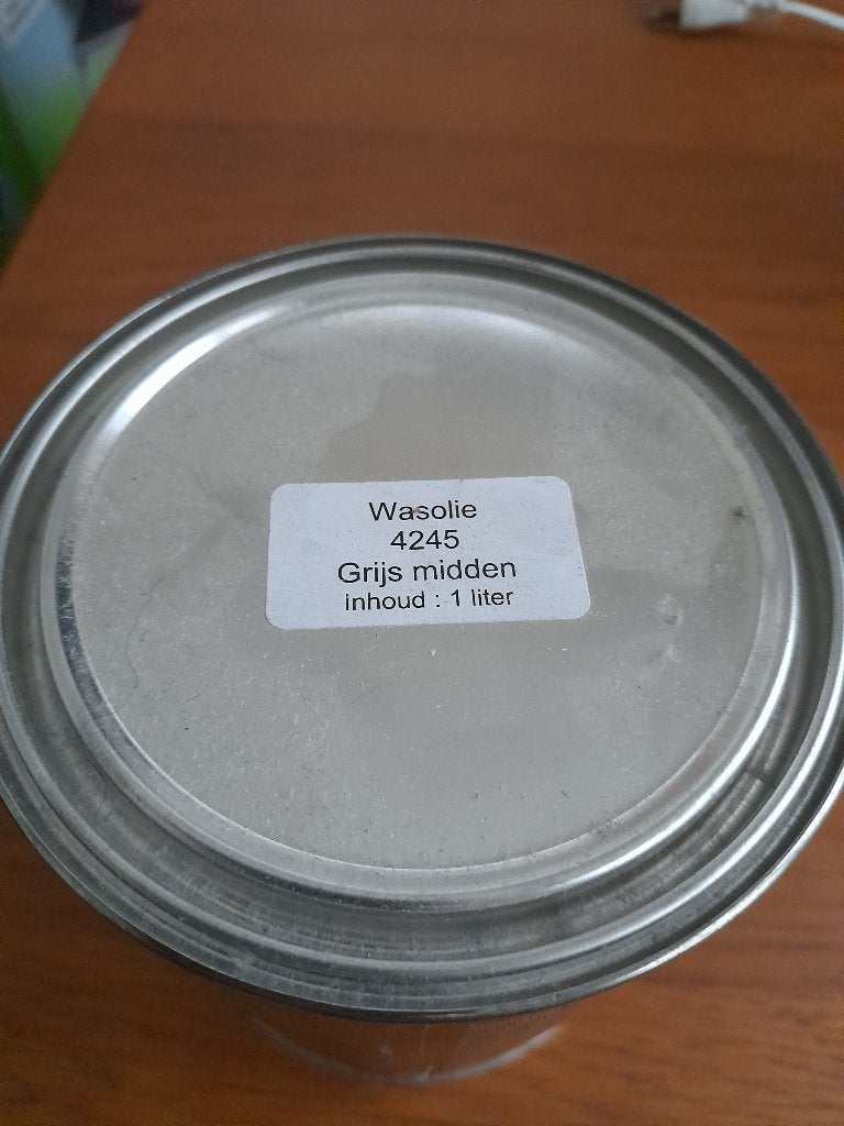 Wasolie, wax oil, grijs, voor hout, Ophalen