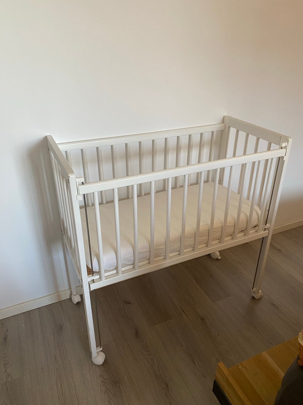 Petit Amelie Co-sleeper incl. matras en beddengoed, Ophalen, Gebruikt, Wieg