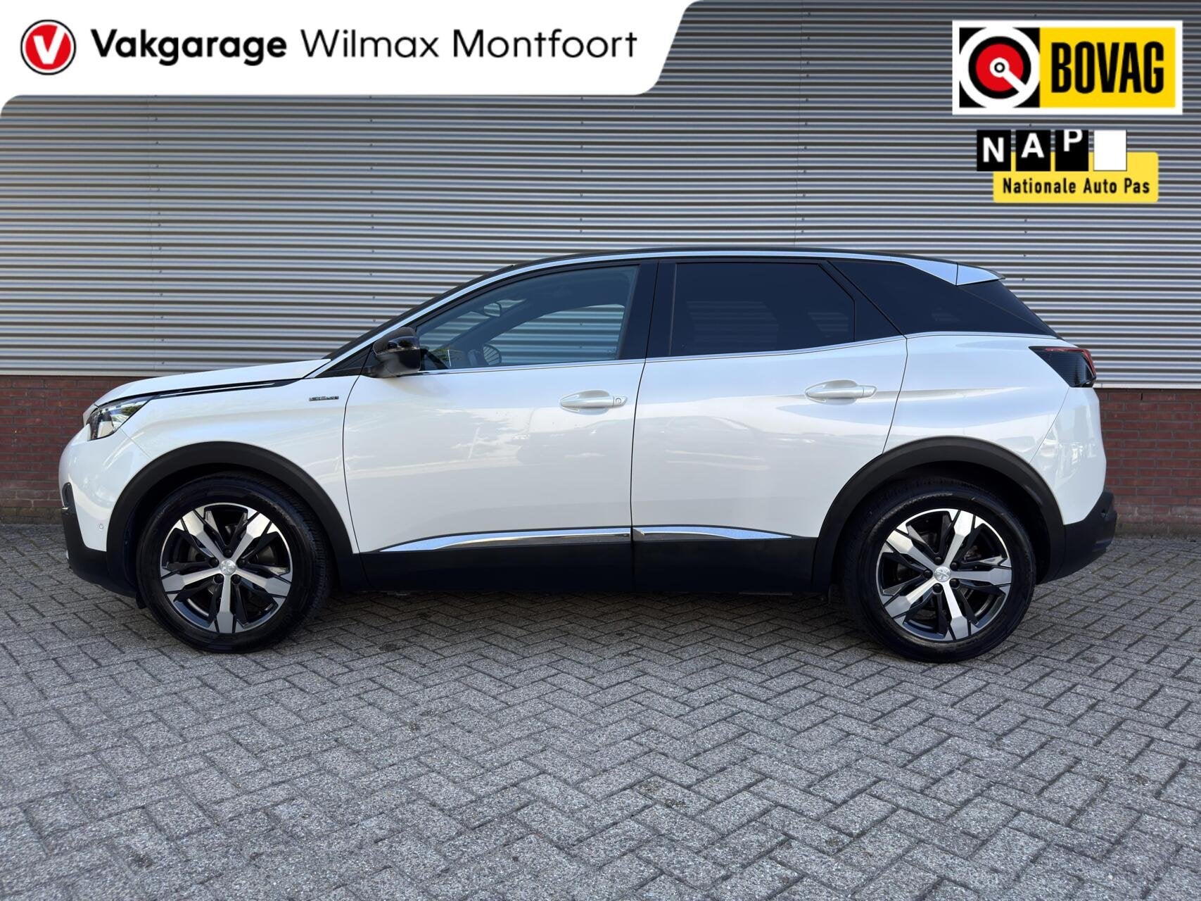 Peugeot 3008 1.6 GT Line|Automaat|Trekhaak|Camera|Elek.stoel, Auto's, Euro 6, 4 cilinders, Met garantie (alle), Leder en Stof