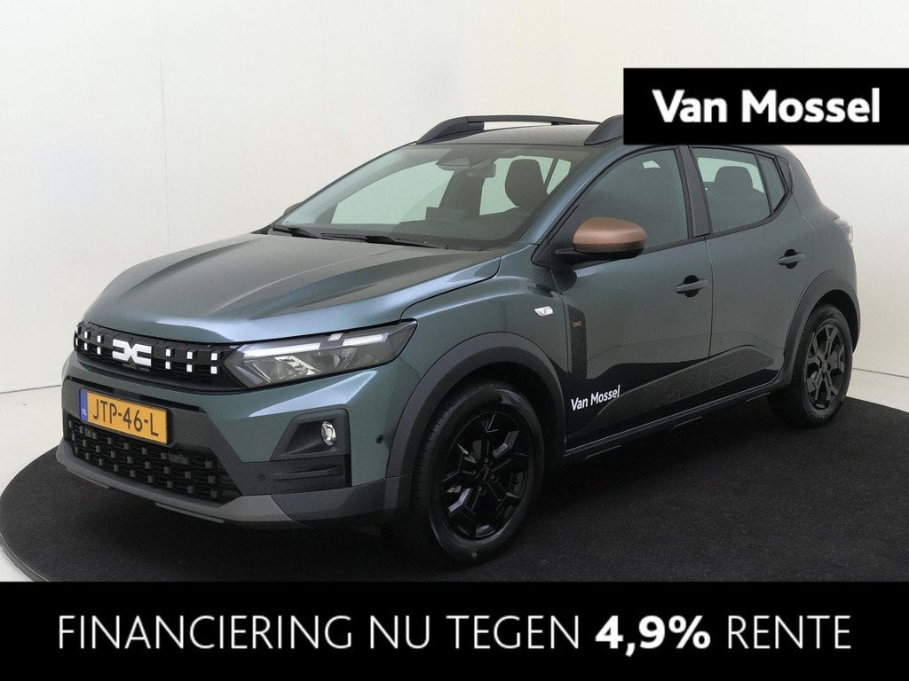 Dacia Sandero Stepway 1.0 TCe 110 limited edition | Navigati, Auto's, Dacia, Stof, Euro 6, 1070 kg, Origineel Nederlands