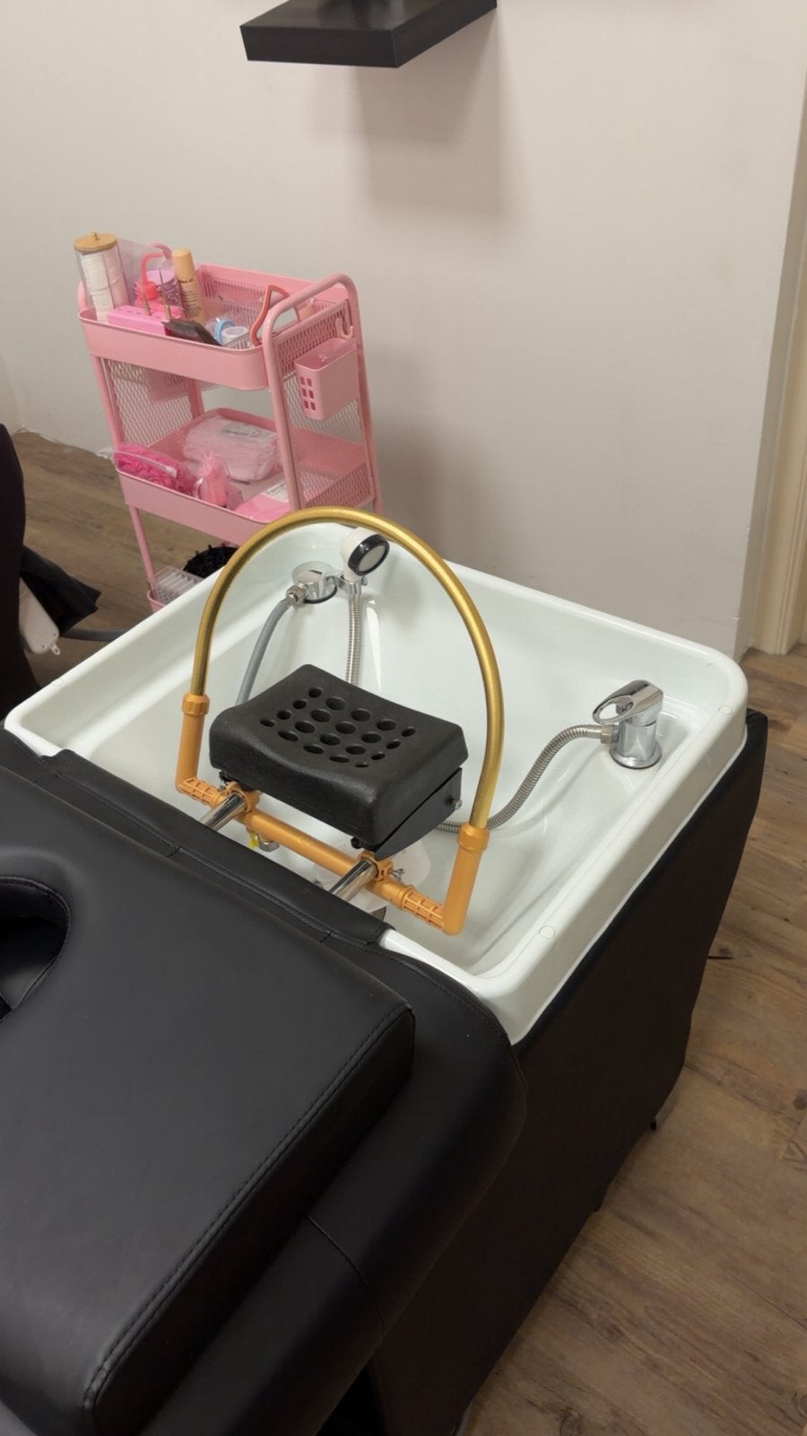 Japanse headspa, Ophalen