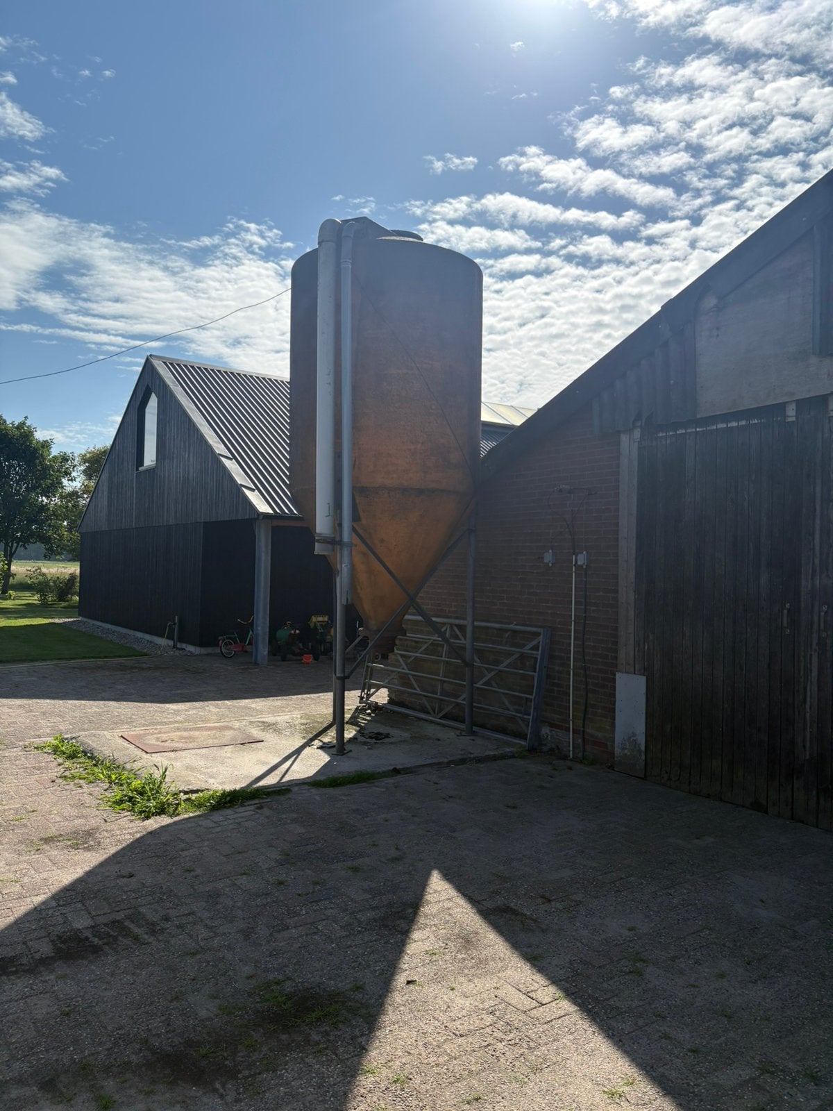 Voersilo kunstmest silo, Ophalen
