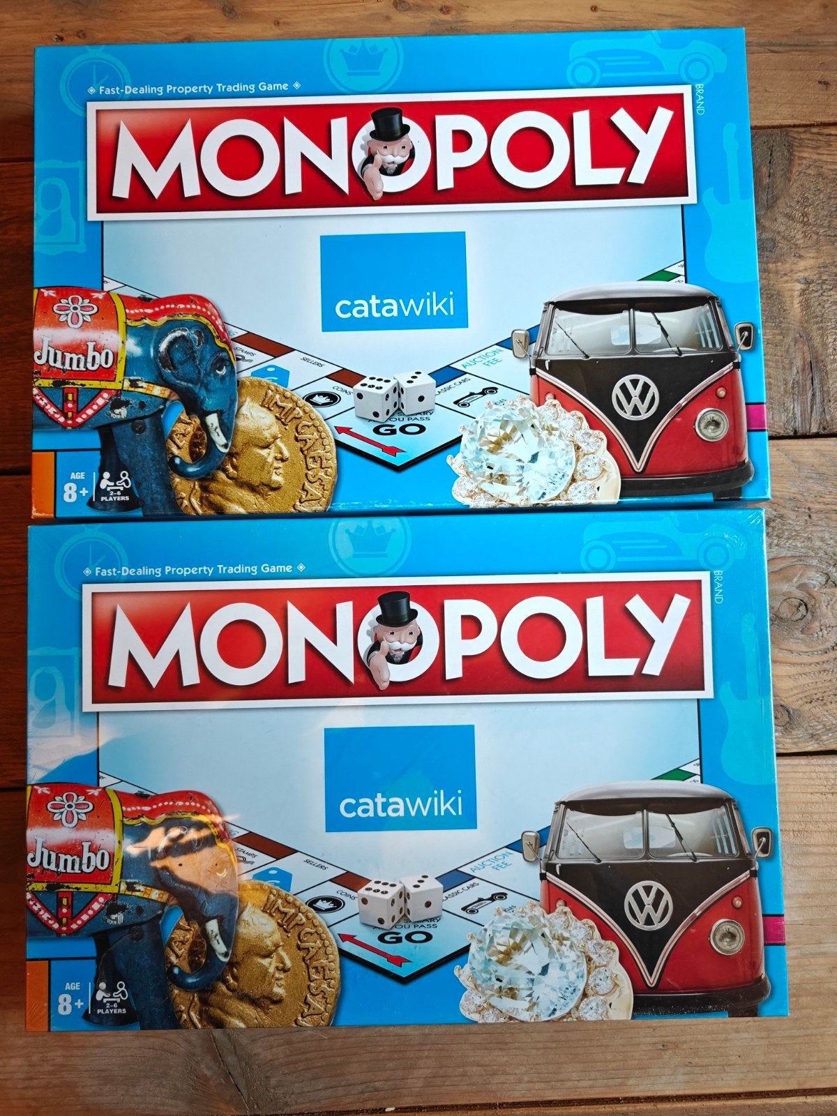 2 X Monopoly Catawiki., Jumbo., Nieuw, Ophalen of Verzenden, Jumbo.