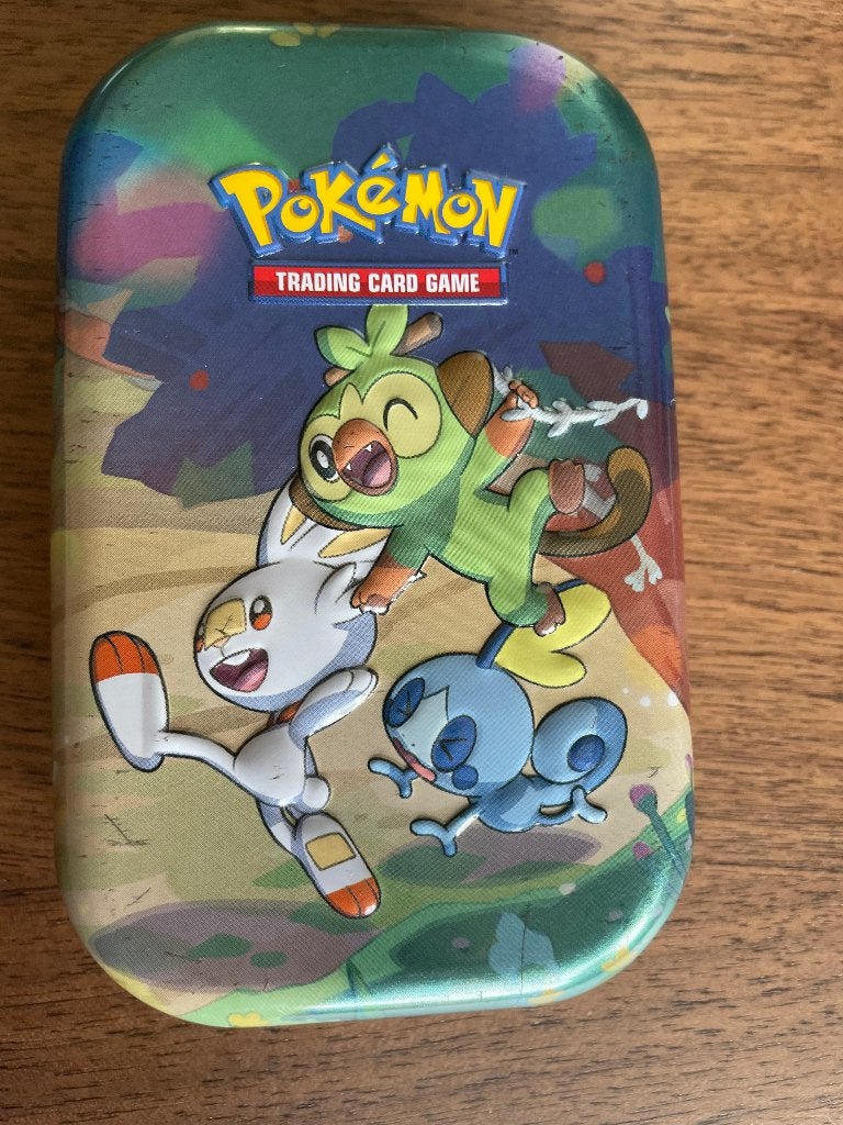 66 Pokémonkaarten IN Blik (Met ook waardevolle kaarten), Ophalen of Verzenden, Zo goed als nieuw, Meerdere kaarten