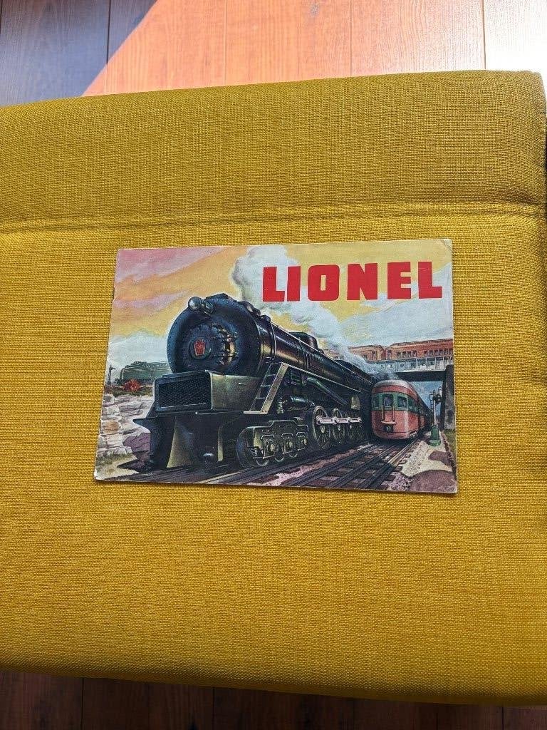 Lionel katalogus 1948 mooi, Overige merken, Wisselstroom, Zo goed als nieuw, Boek, Tijdschrift of Catalogus