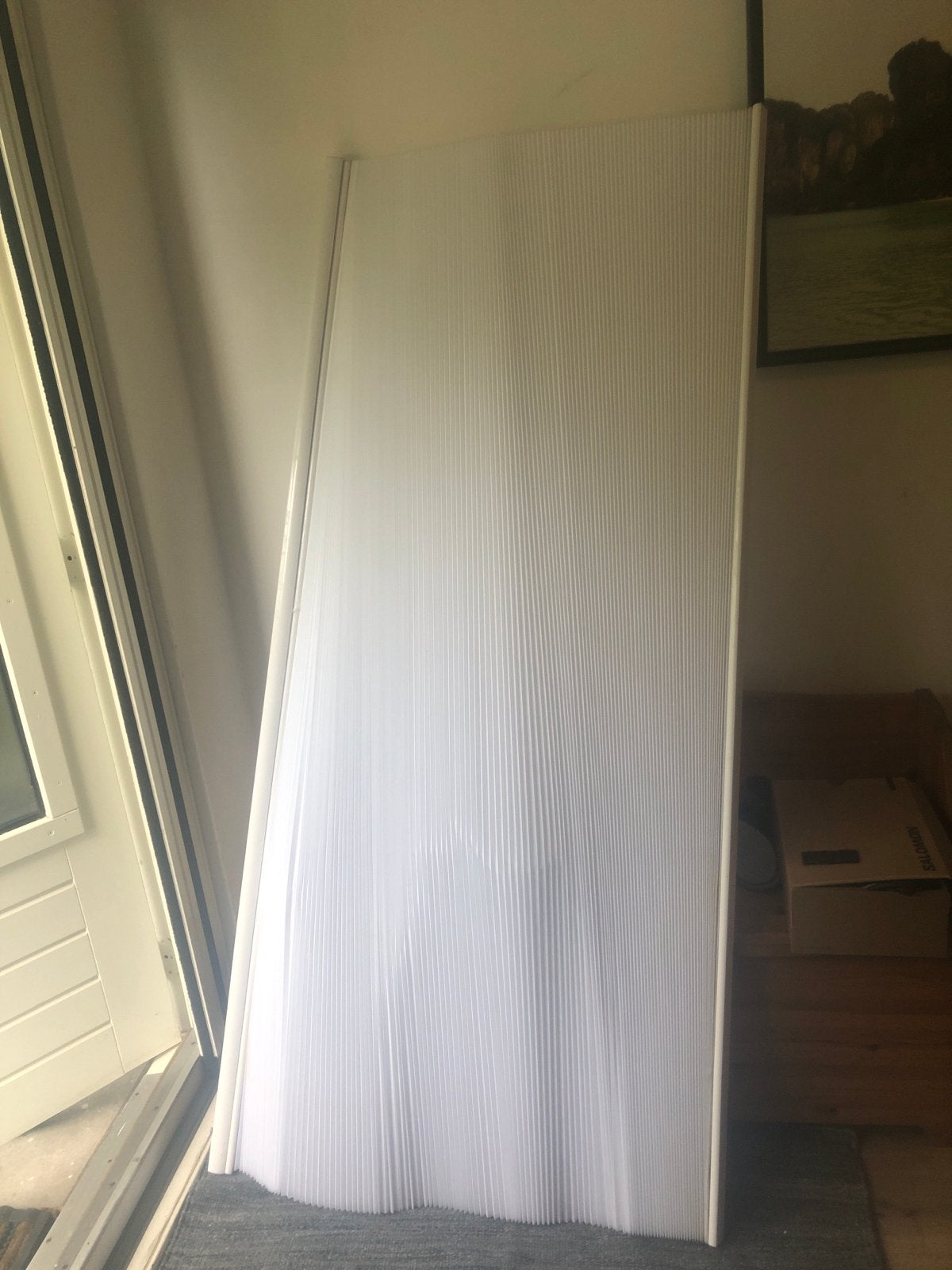 witte IKEA HOPPVALS plisségordijn, IKEA, Ophalen of Verzenden, Gordijn