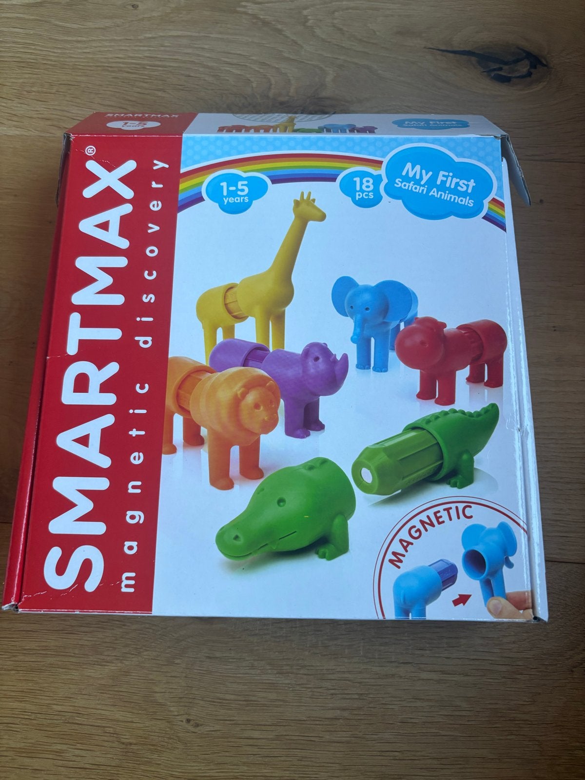 SmartMax My First Safari Animals - Magnetisch Speelgoed, Ophalen, Nieuw, Overige typen