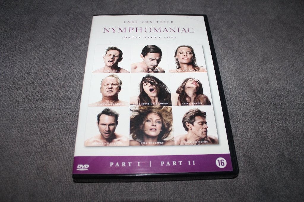 DVD Nymphomaniac Part 1 + 2, Scandinavië, Vanaf 16 jaar, Ophalen of Verzenden, Gebruikt