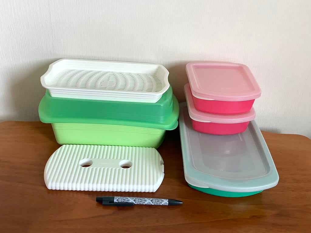 Tupperware Lunchdoos Broodtrommel Brooddoos zie omschrijving, Huis en Inrichting, Keuken | Tupperware, Ophalen of Verzenden, Overige typen