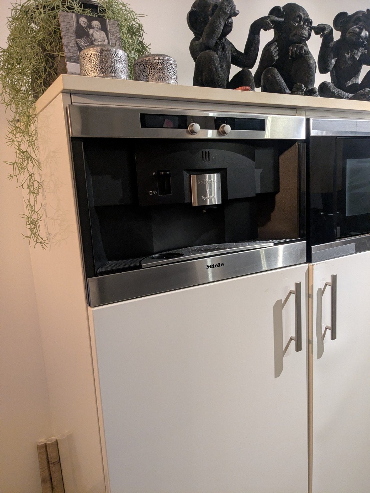 Miele CVA 2660  inbouw koffiemachine met accessoires., Witgoed en Apparatuur, Ophalen, Gebruikt, 10 kopjes of meer, Koffiemachine