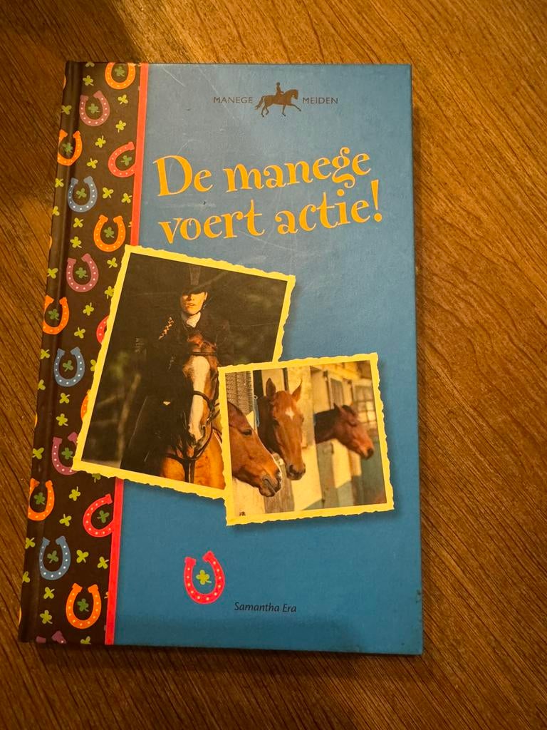 De manege voert actie , meiden boek, Boeken, Ophalen of Verzenden, Nieuw