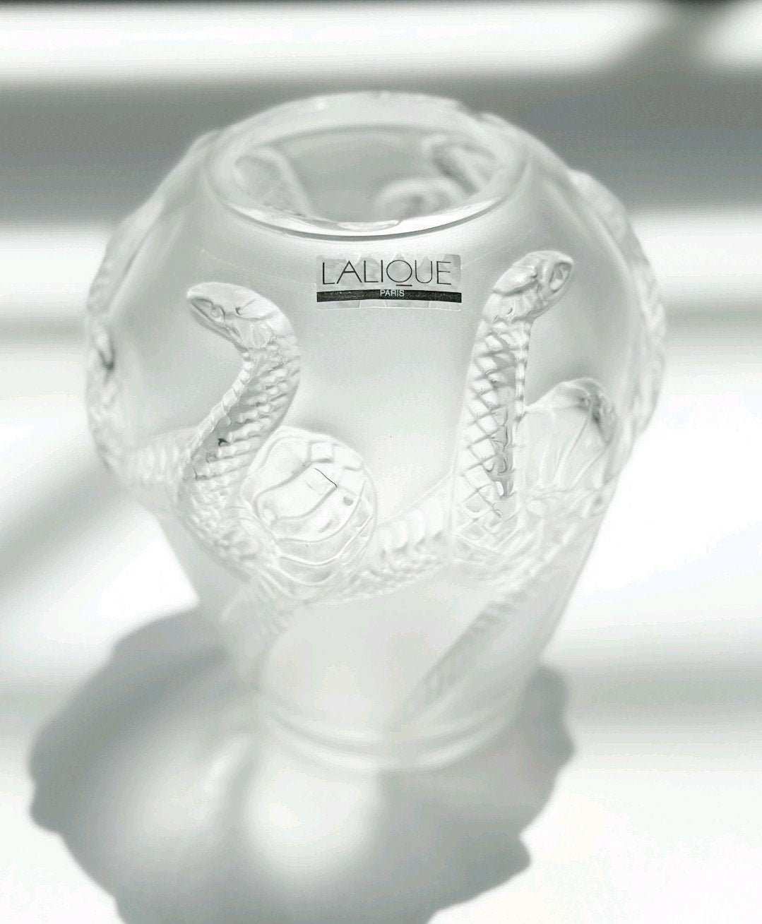 Lalique Serpent (Charmeur), Antiek en Kunst, Antiek | Glas en Kristal, Ophalen of Verzenden