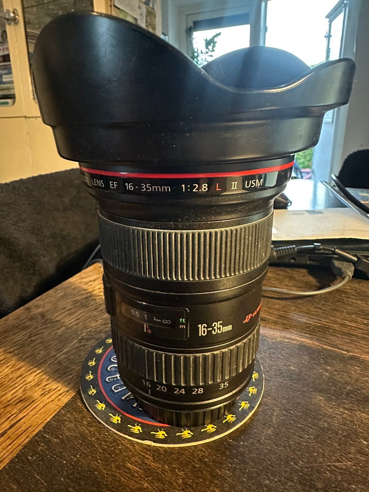 Canon 16-35mm L 2 USM, Audio, Tv en Foto, Ophalen, Zo goed als nieuw, Groothoeklens