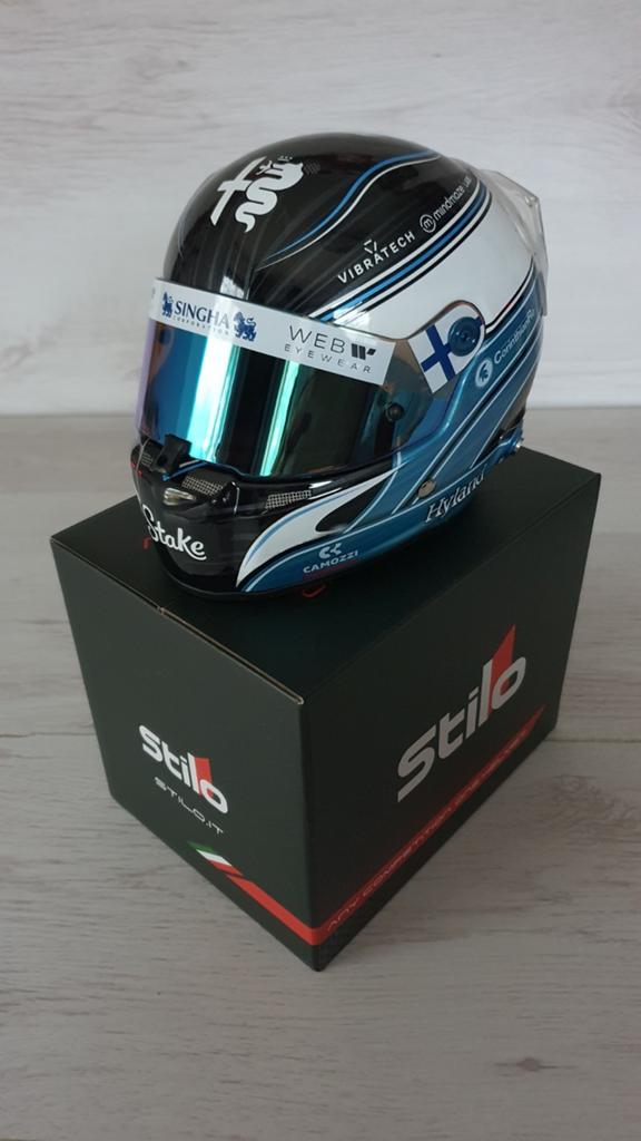 Valterri Bottas Alfa Romeo 2024 helm 1:2, Ophalen of Verzenden, Nieuw, Formule 1