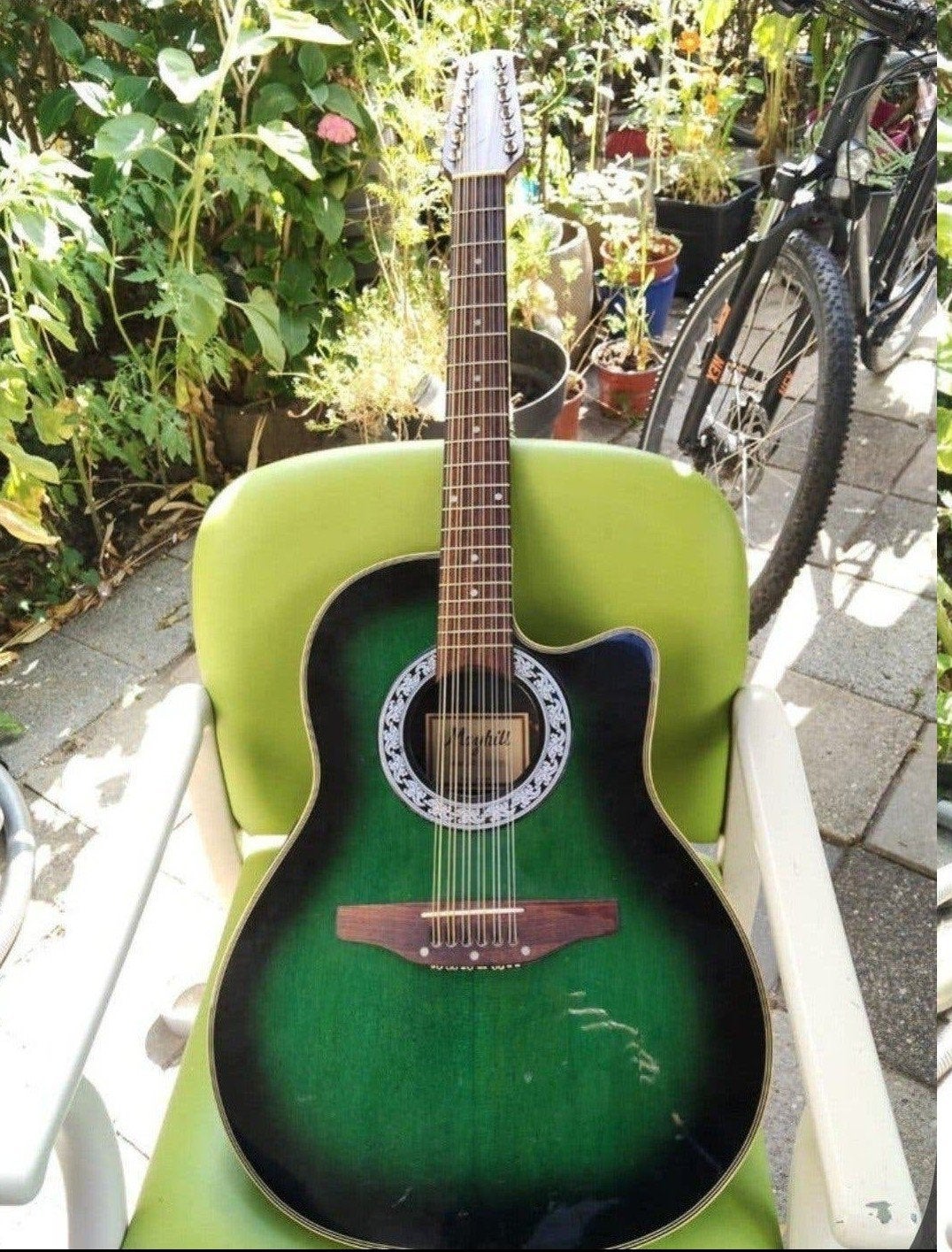 Mayfield 12 strings/semi acoustic guitar, Ophalen of Verzenden, Western- of Steelstringgitaar