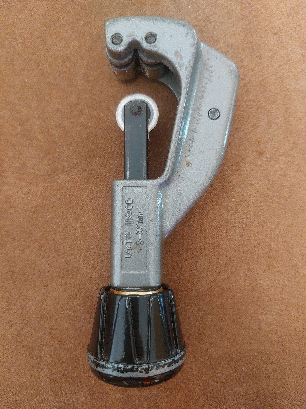 Pijpsnijder 3-32mm - Veto 1/8" tot 1 1/4" OD, Doe-het-zelf en Verbouw, Ophalen of Verzenden, Gebruikt, Snijgereedschap, Overige merken