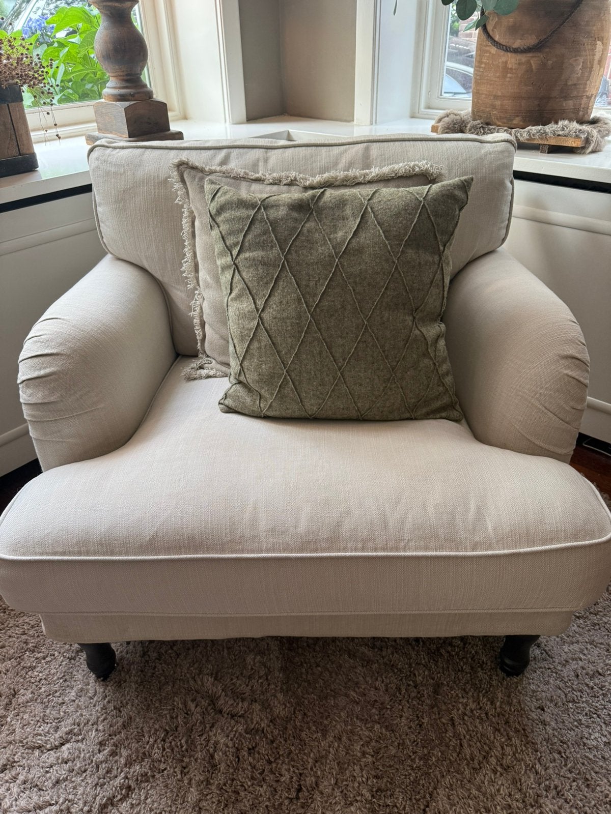 Fauteuil ikea stocksund, Ophalen, Zo goed als nieuw, 75 tot 100 cm, 50 tot 75 cm