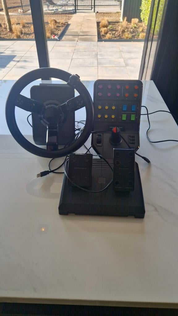 Logitech G Stuur + Pedalen, Racestuur, Gebruikt, Ophalen of Verzenden, PC