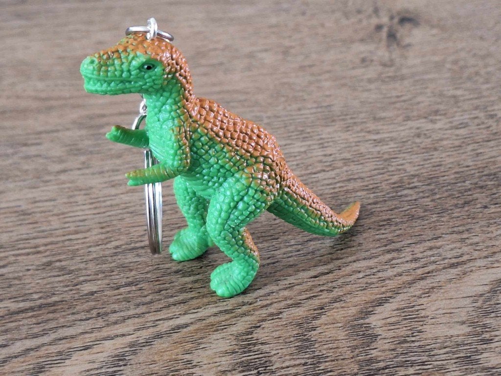 Sleutelhanger : Dino : T-Rex !!, Info@keycharms.nl, Dier of Natuur, Nieuw, Medemblik