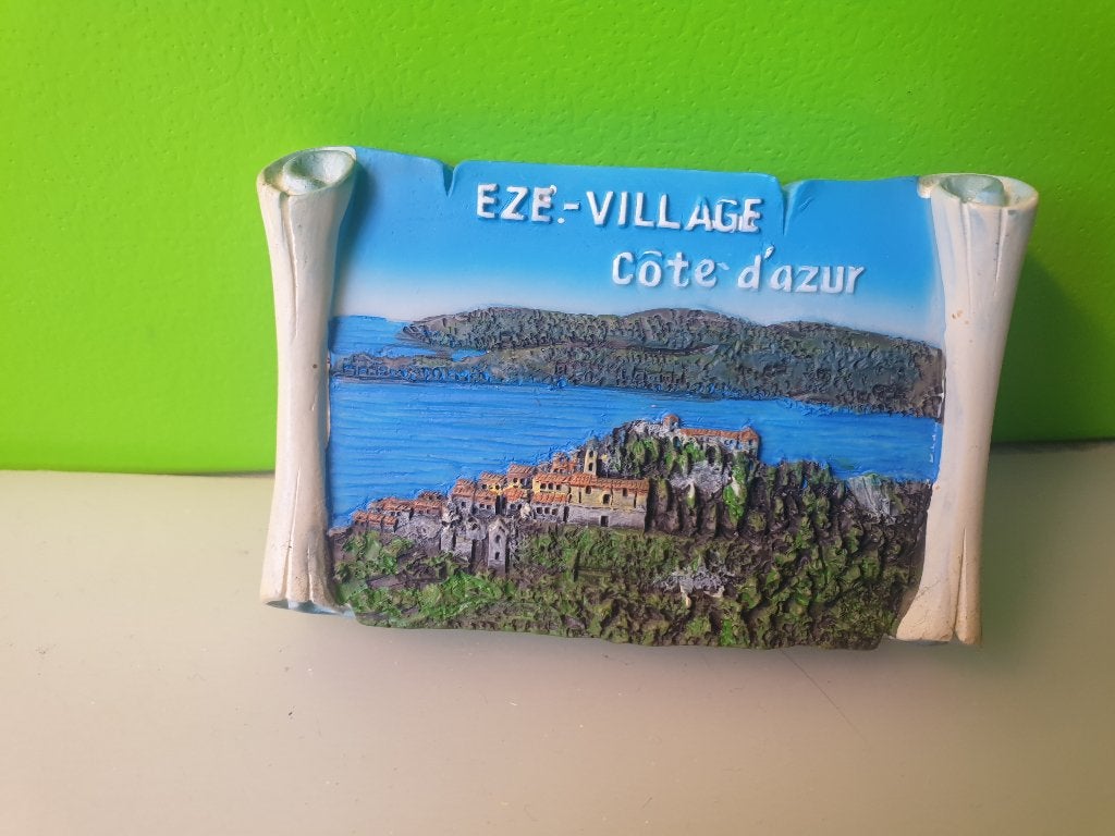 Magneet - Eze-Village - Cote d'Azur - Frankrijk, Ophalen of Verzenden, Gebruikt