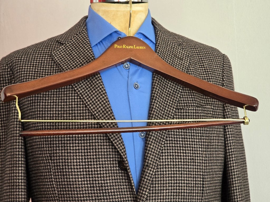 Polo By Ralph Lauren colbert super pasvorm met paars bruin, Ophalen, Bruin, Maat 48/50 (M), Polo By Ralph lauren
