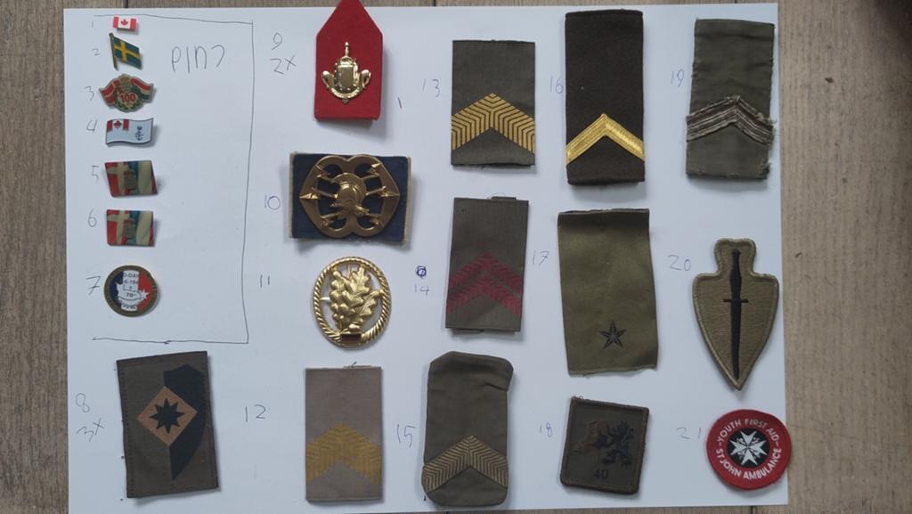 Militaire insignes, badges en pins, Ophalen of Verzenden, Landmacht, Nederland, Embleem of Badge