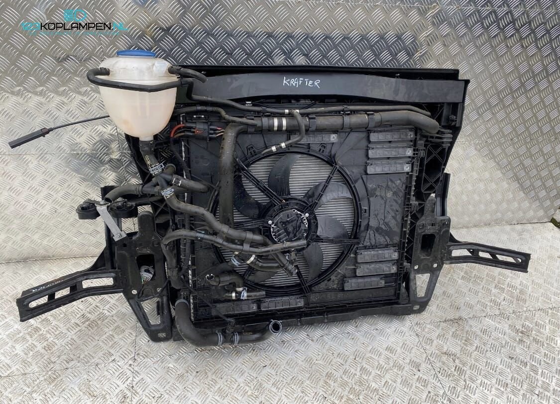 VW Volkswagen Crafter 2 / II Voorfront koelerpakket radiateu, Ophalen, Gebruikt, -, Volkswagen