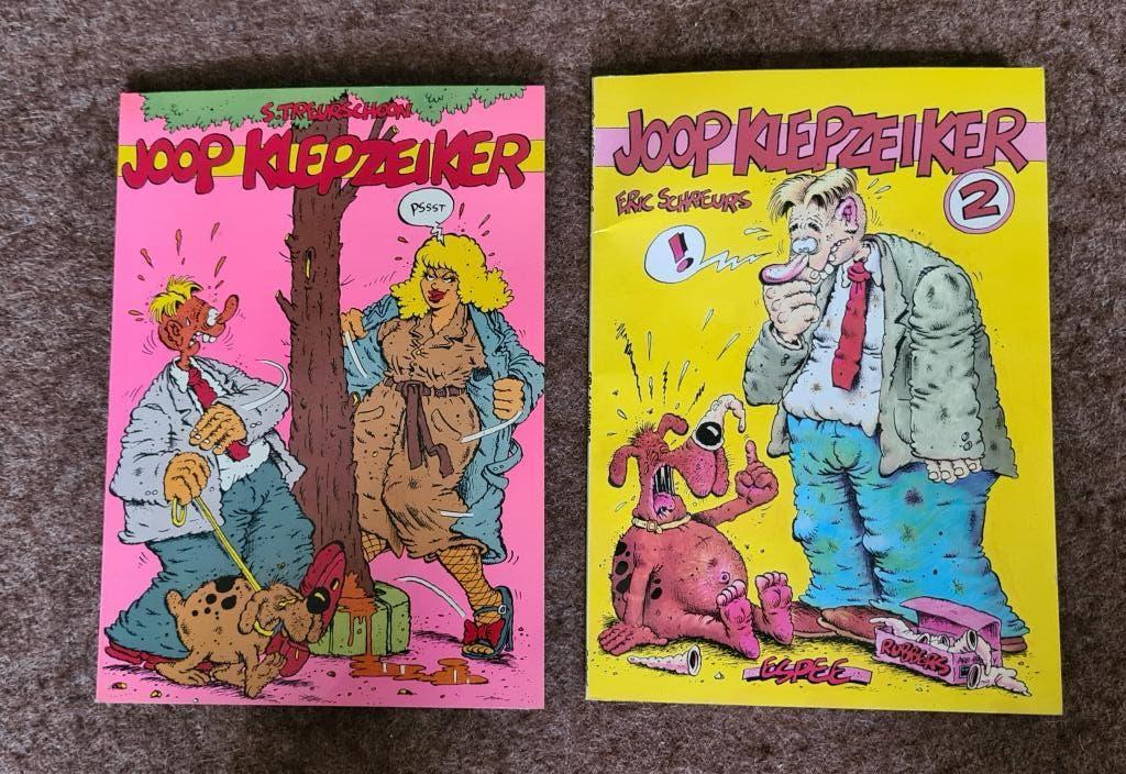 Joop Klepzijker 2 stripboeken, Meerdere stripboeken, Ophalen of Verzenden, Zo goed als nieuw, Toon van Driel