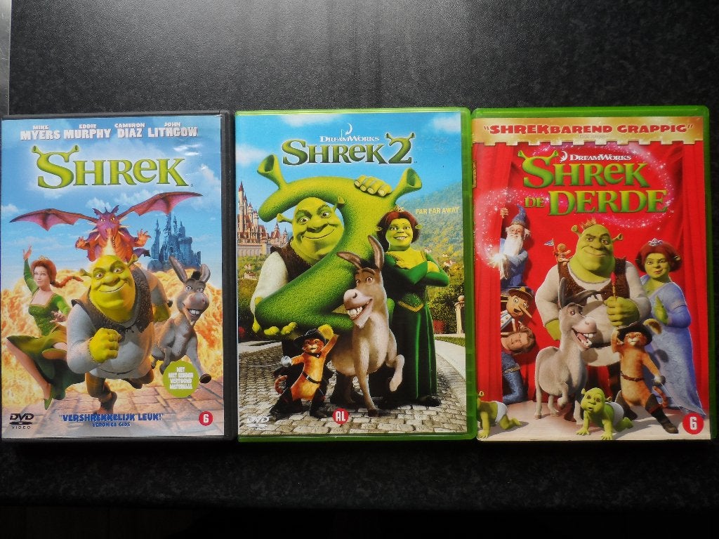 DVD's Shrek 3 X, Vanaf 6 jaar, Ophalen of Verzenden, Zo goed als nieuw, Avontuur