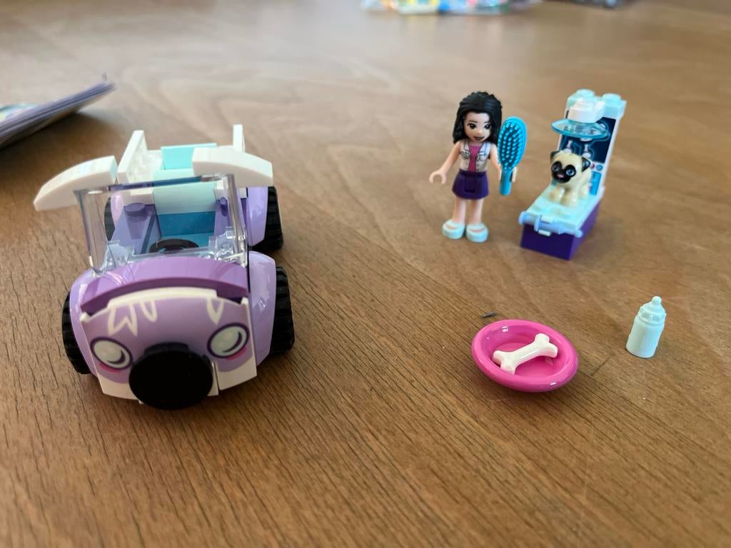 LEGO Friends 41360 Emma's Mobiele Dierenkliniek, Lego, Friends, Ophalen of Verzenden, Zo goed als nieuw