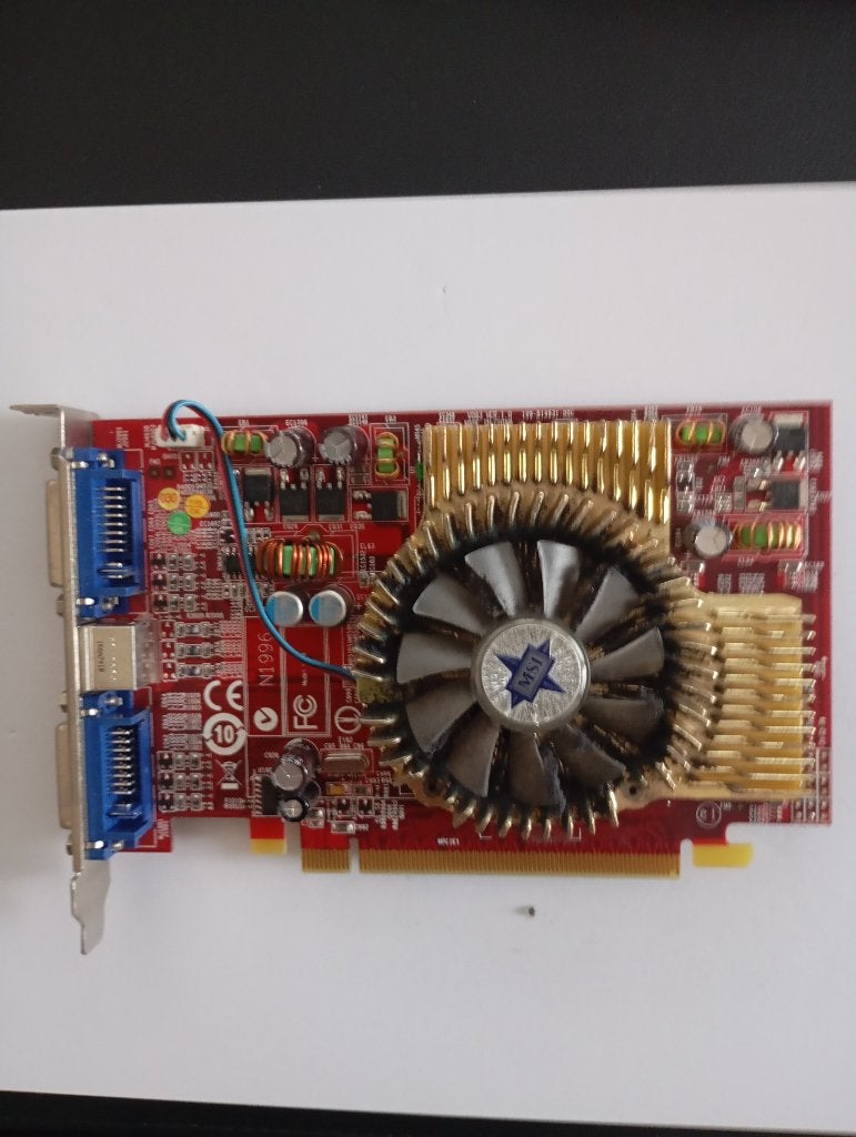 512MB MSI ATI Radeon HD 2600 PRO GDDR2 PCIe x16 DVI-I, Ophalen of Verzenden, Gebruikt