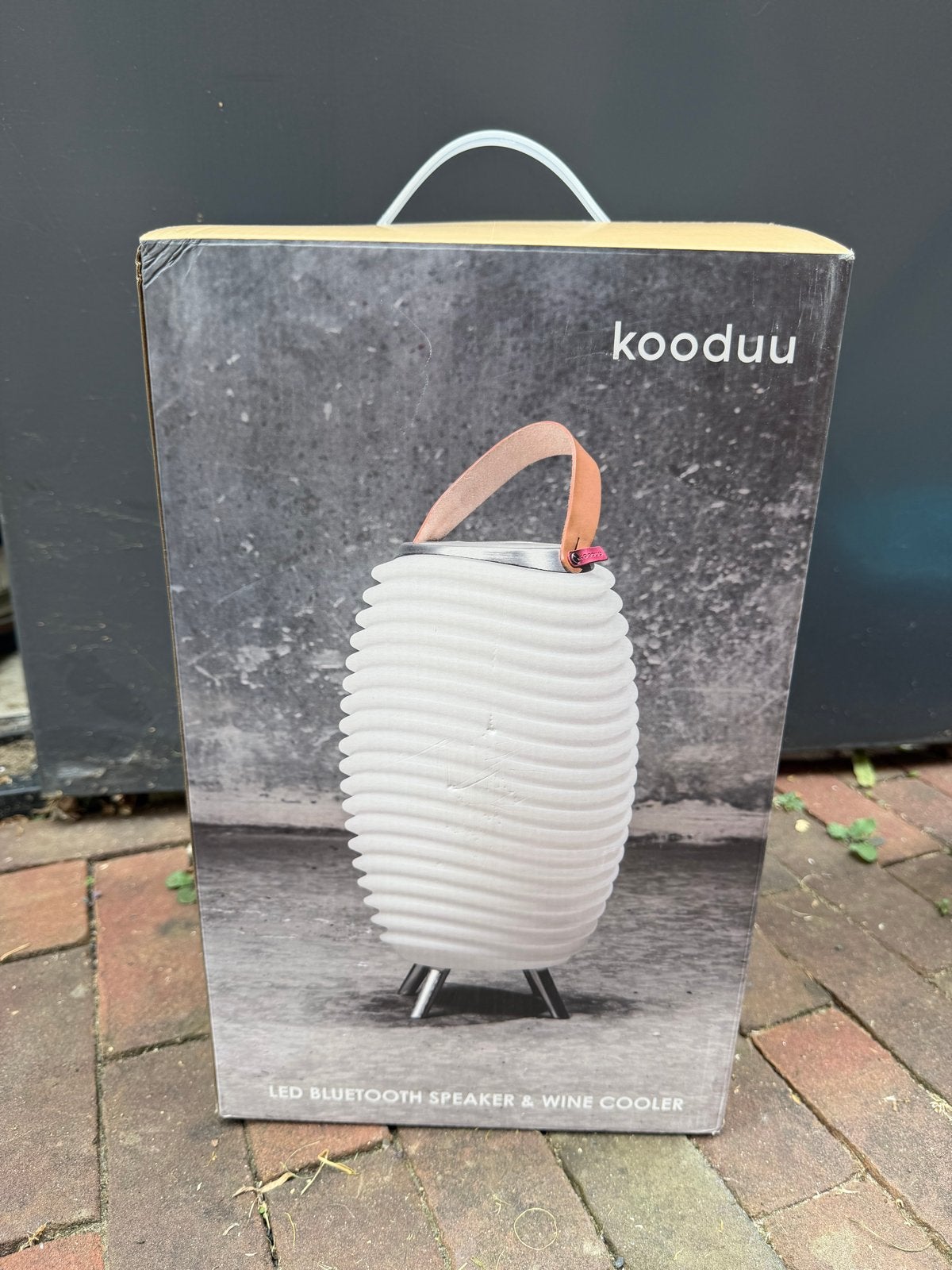 Kooduu LED Bluetooth Speaker & Wijnkoeler, Ophalen, Kunststof, Minder dan 50 watt, Nieuw