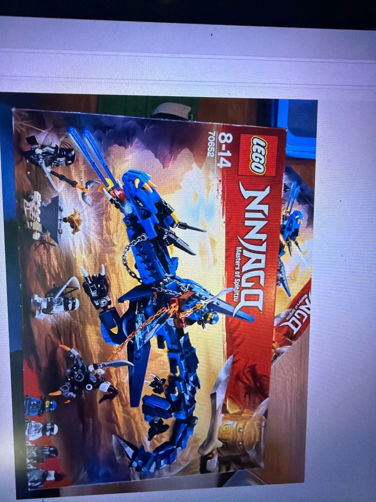 Lego Ninjago 70652 Stormbringer Draak - Zo goed als nieuw, Lego, Ophalen of Verzenden, Zo goed als nieuw, Inclusief doos