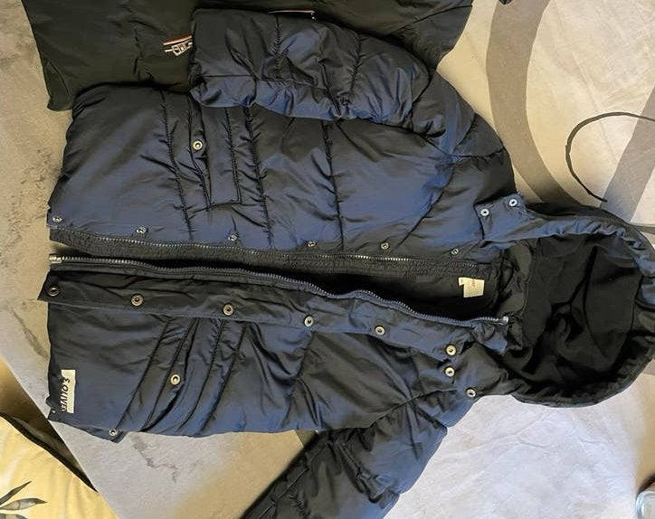 winterjas & S.Oliver, Kinderen en Baby's, Kinderkleding | Maat 122, Ophalen of Verzenden, Gebruikt, Jongen, Jas
