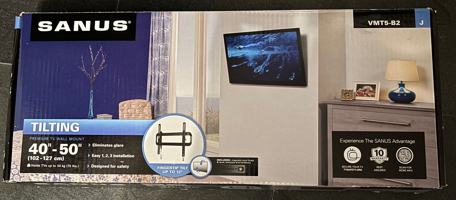 Sanus Tv Beugel Televisie Beugel ZGAN, Audio, Tv en Foto, Televisiebeugels, Ophalen, Zo goed als nieuw