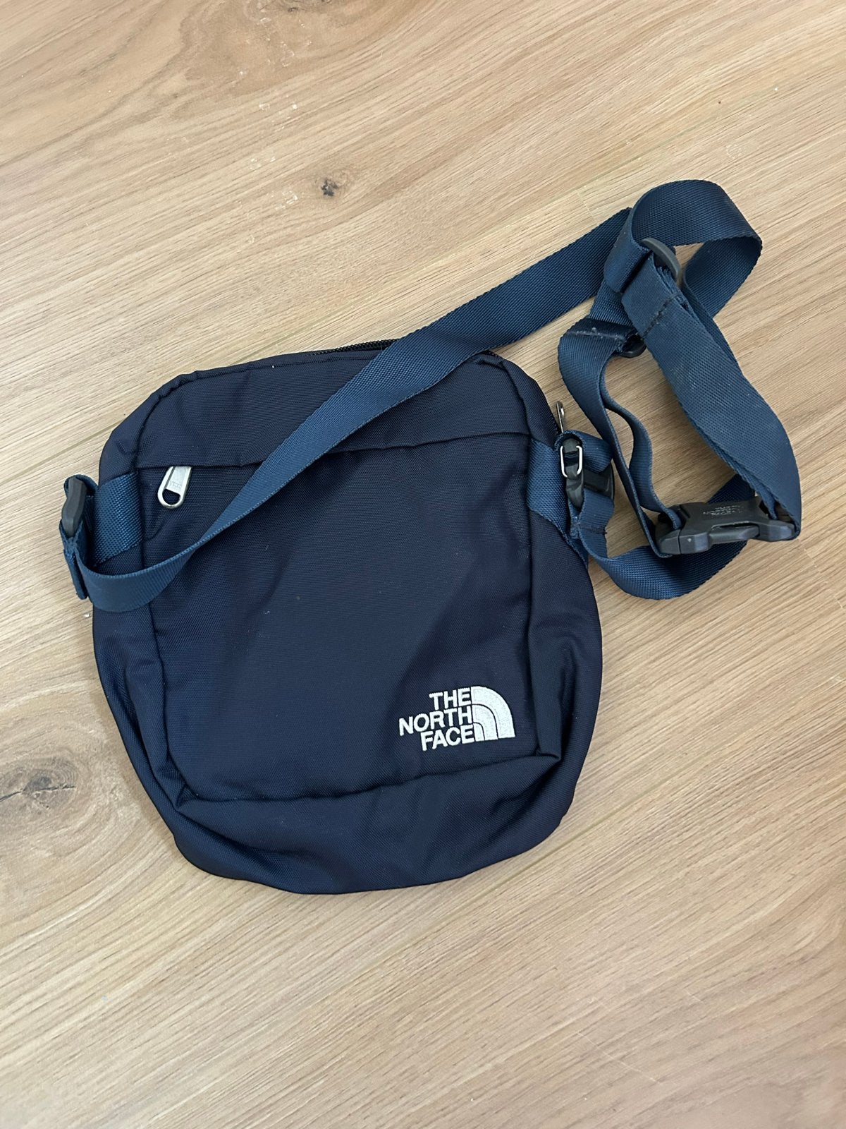 The North Face schoudertas - Donkerblauw, Ophalen of Verzenden, Zo goed als nieuw, Blauw, Overige merken
