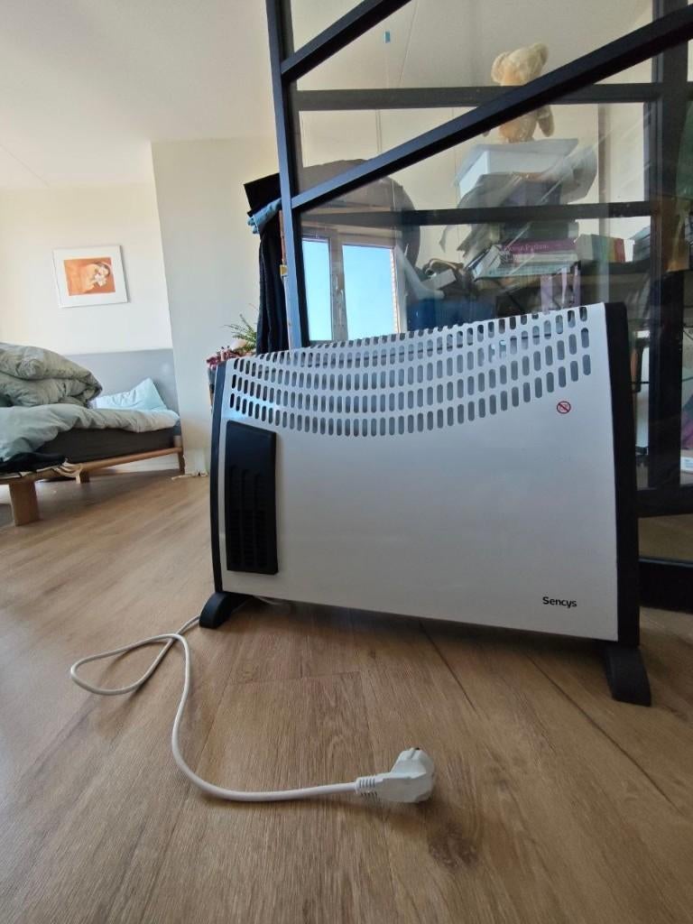 Sencys convectorkachel turbo - weinig gebruikt, Huis en Inrichting, Kachels, Ophalen, Overige soorten, Elektrisch, Zo goed als nieuw