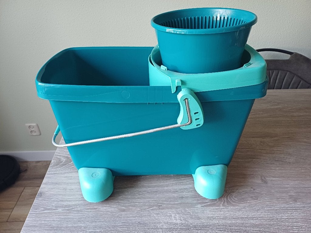 Leifheit emmer Clean Twist Ergo M in zeer goede staat, Ophalen of Verzenden, Gebruikt, Kunststof, Met handgreep