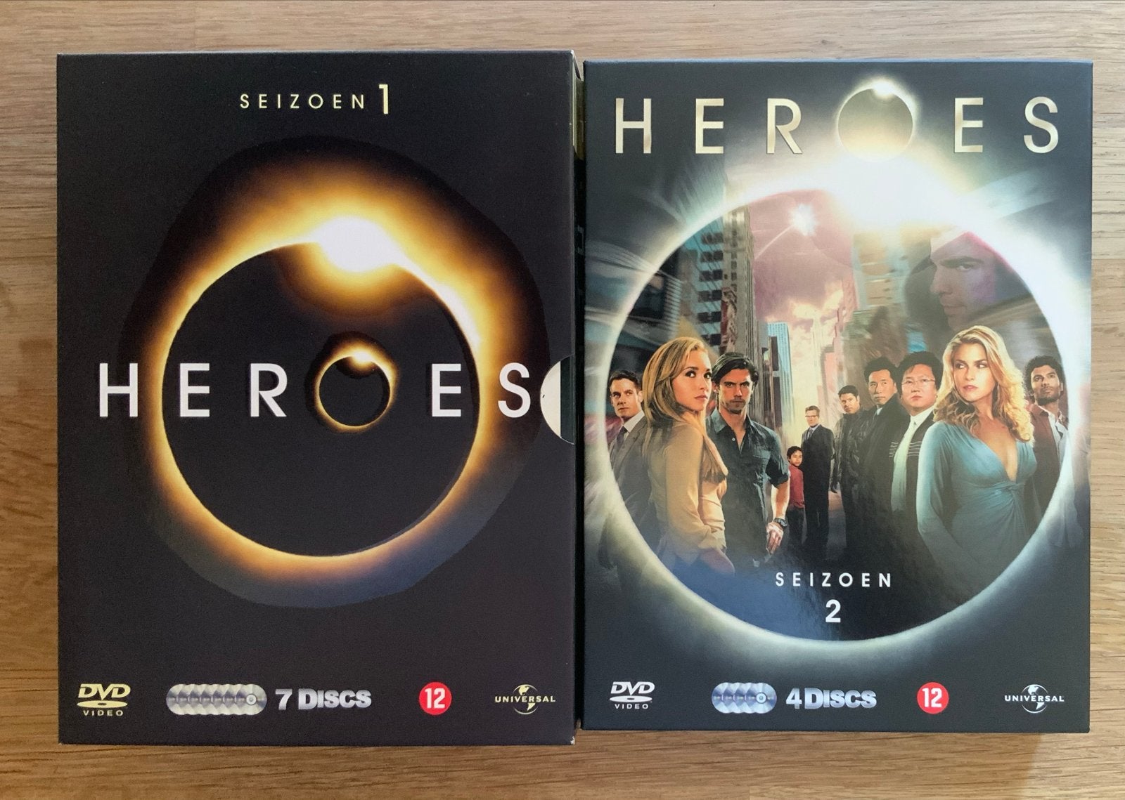 Heroes Seizoen 1 & 2 DVD Boxset - Science Fiction, Ophalen, Engels, Seizoen 1, Nederlands